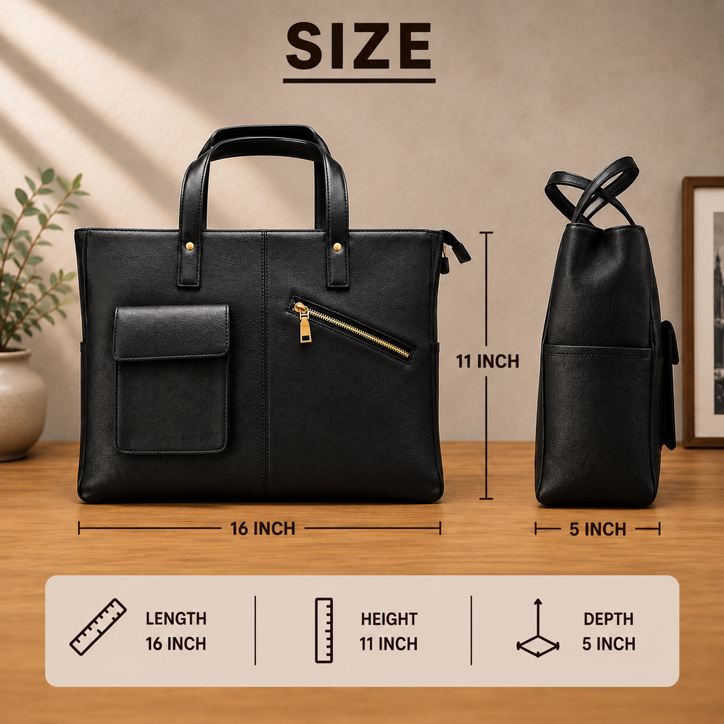 Structured Tote Bag