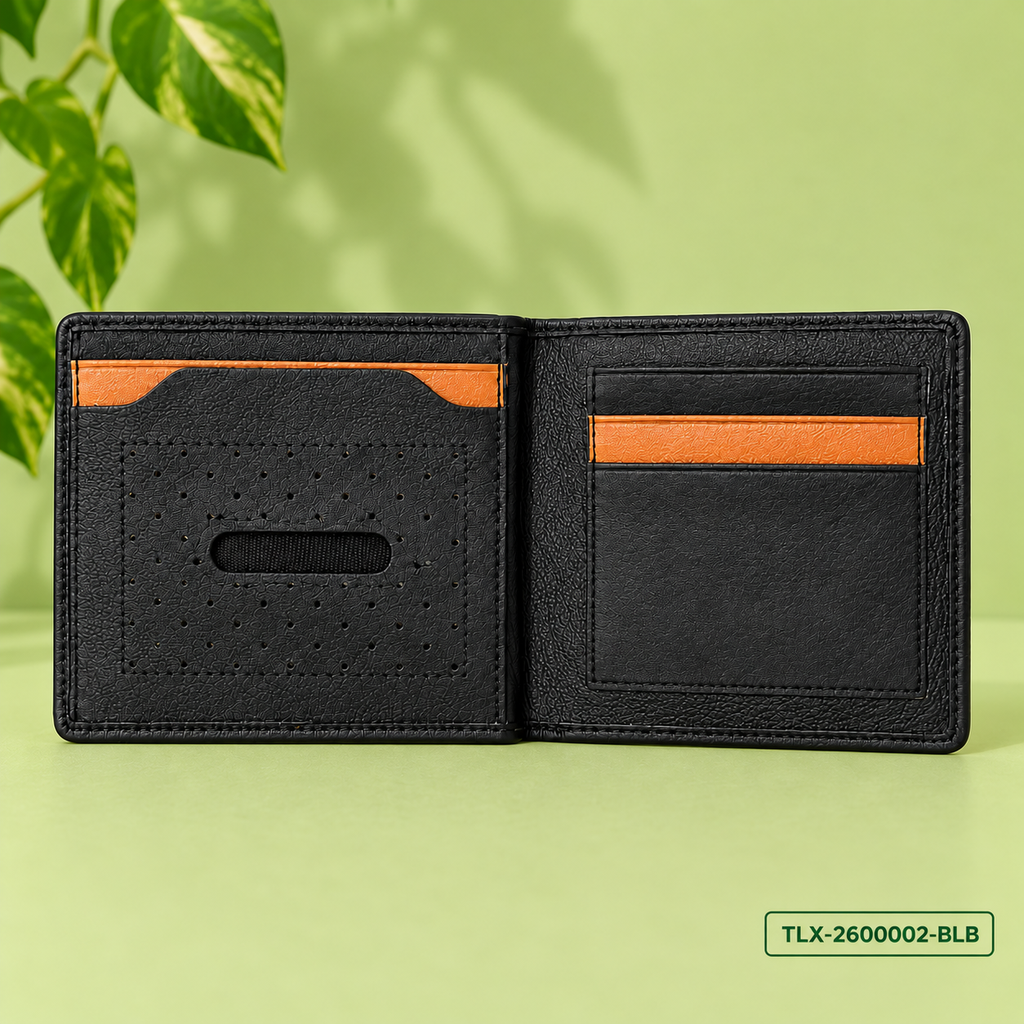 Men's Bi-Fold Leather Wallet