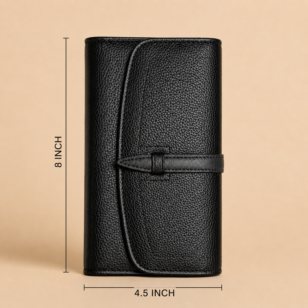 Leather Clutch Wallet