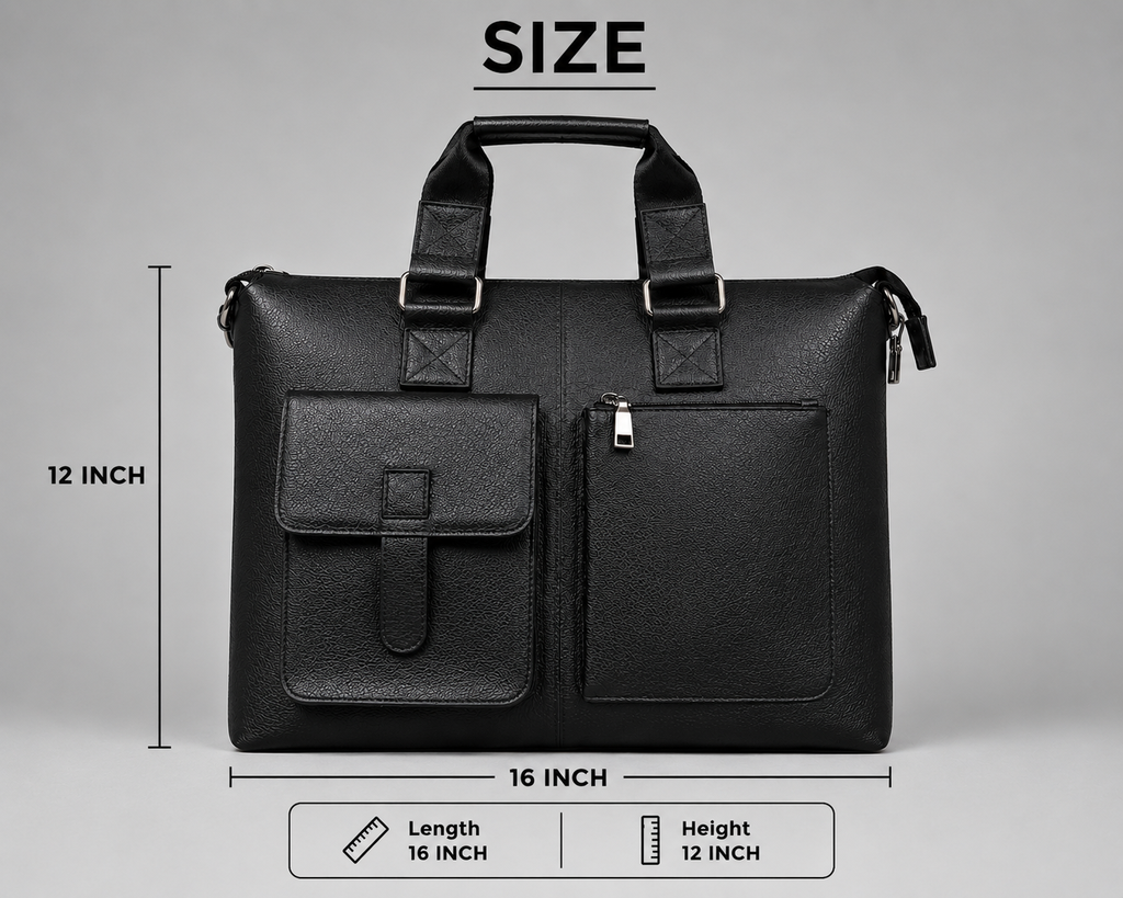 Classic Leather Office Bag