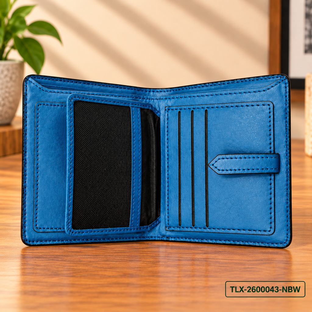 Azure Weave Bifold Wallet