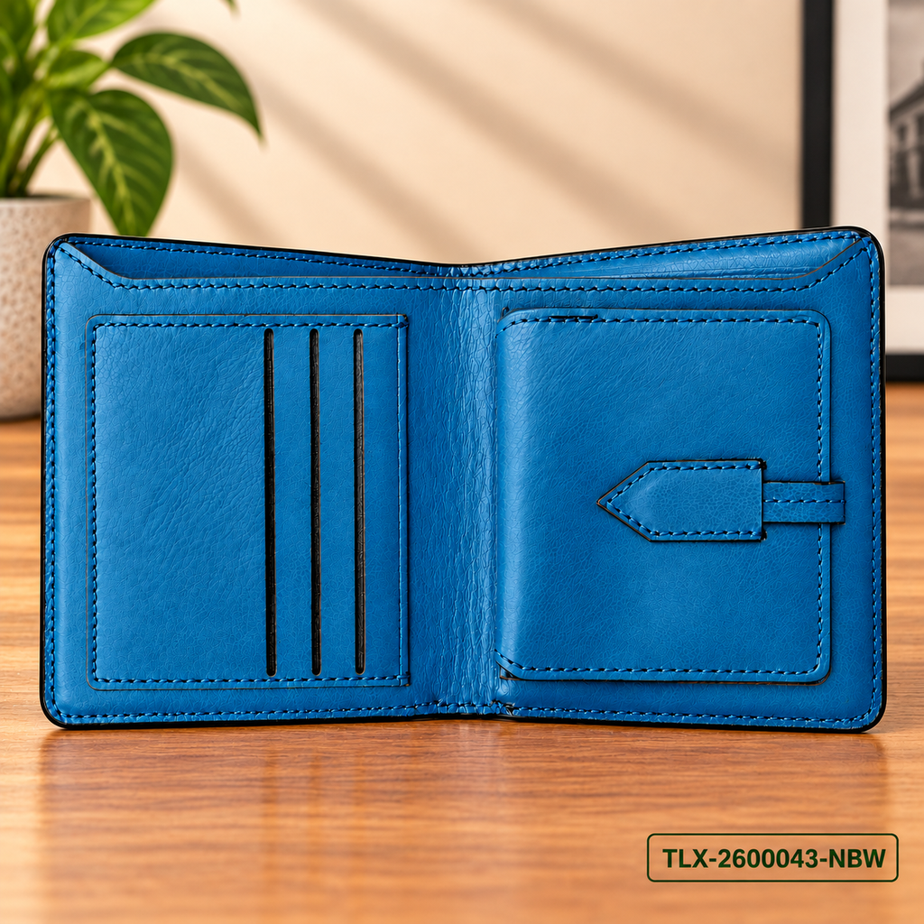 Azure Weave Bifold Wallet