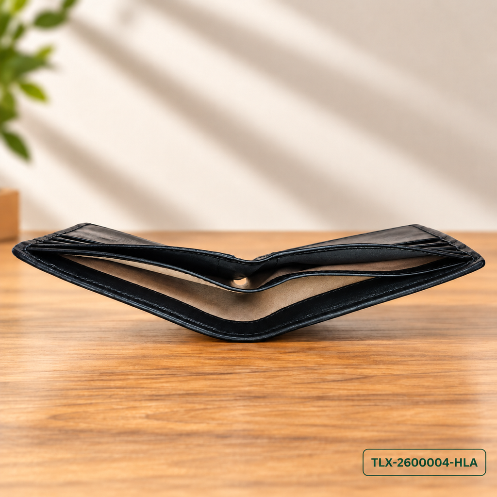 Hair-On Leather Bi-Fold Wallet