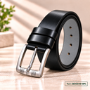Black Prestige Leather Belt