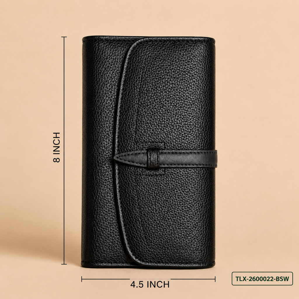Leather Clutch Wallet