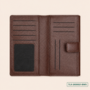 Brown Snap Wallet