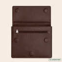 Brown Snap Wallet
