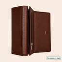Brown Snap Wallet