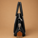 Elegant Two-Tone Handbag