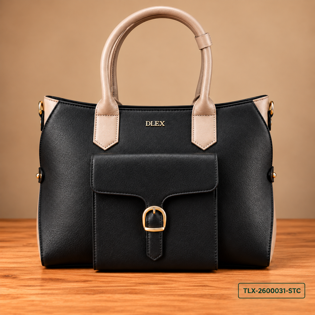 Structured Satchel Bag