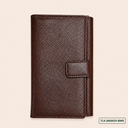 Brown Snap Wallet