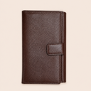 Brown Snap Wallet