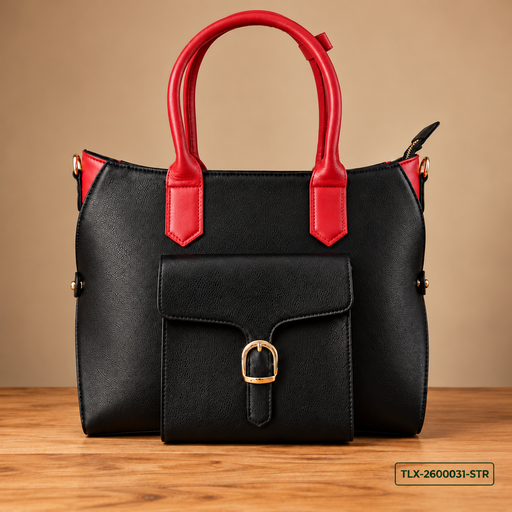 Structured Satchel Bag